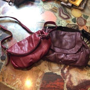 The Sak and Kenneth Cole shoulder bags